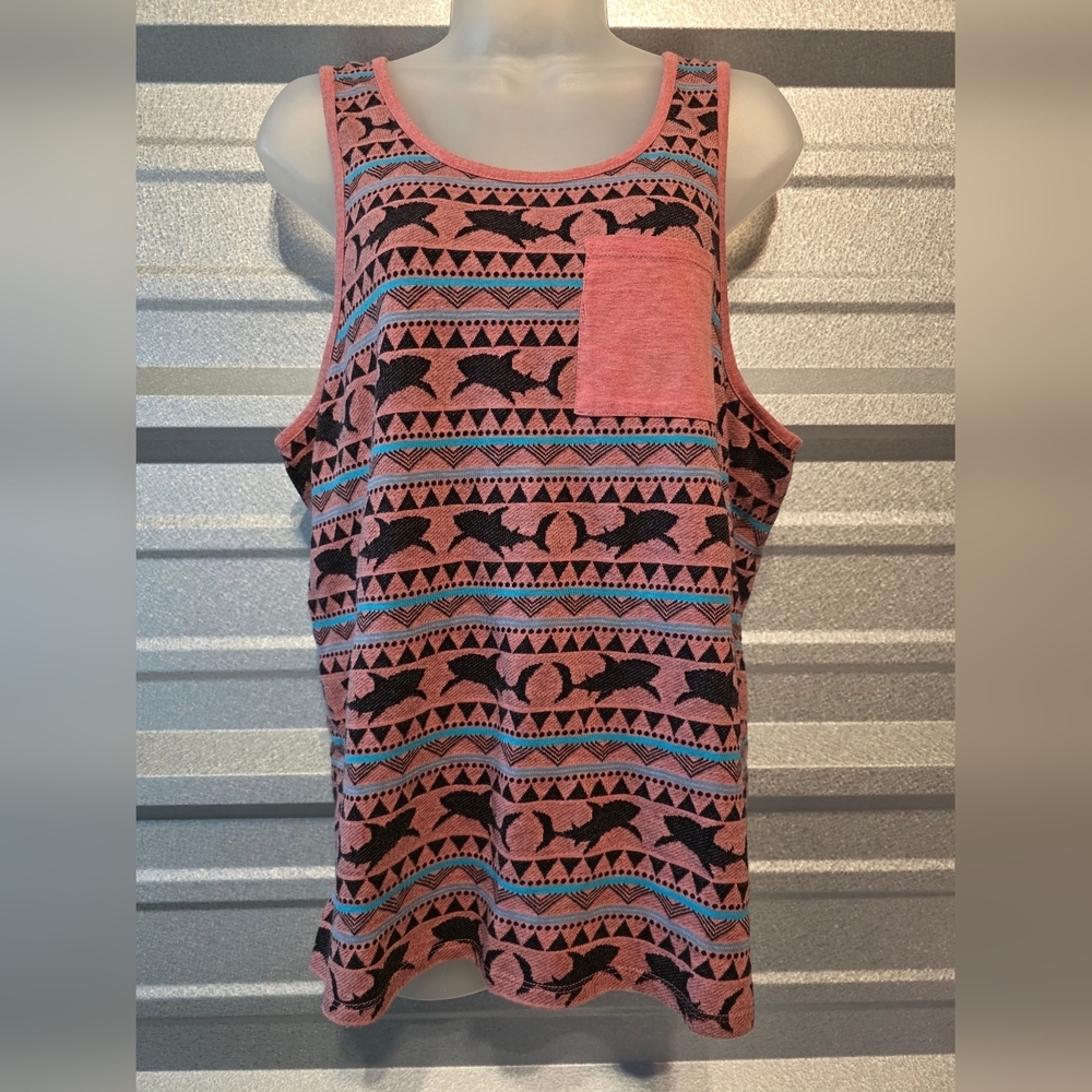 On the Byas Multicolor Striped Tank Top
